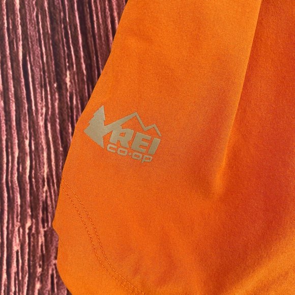 REI Women's Athletic Shorts - Vibrant Orange - Picture 3 of 6